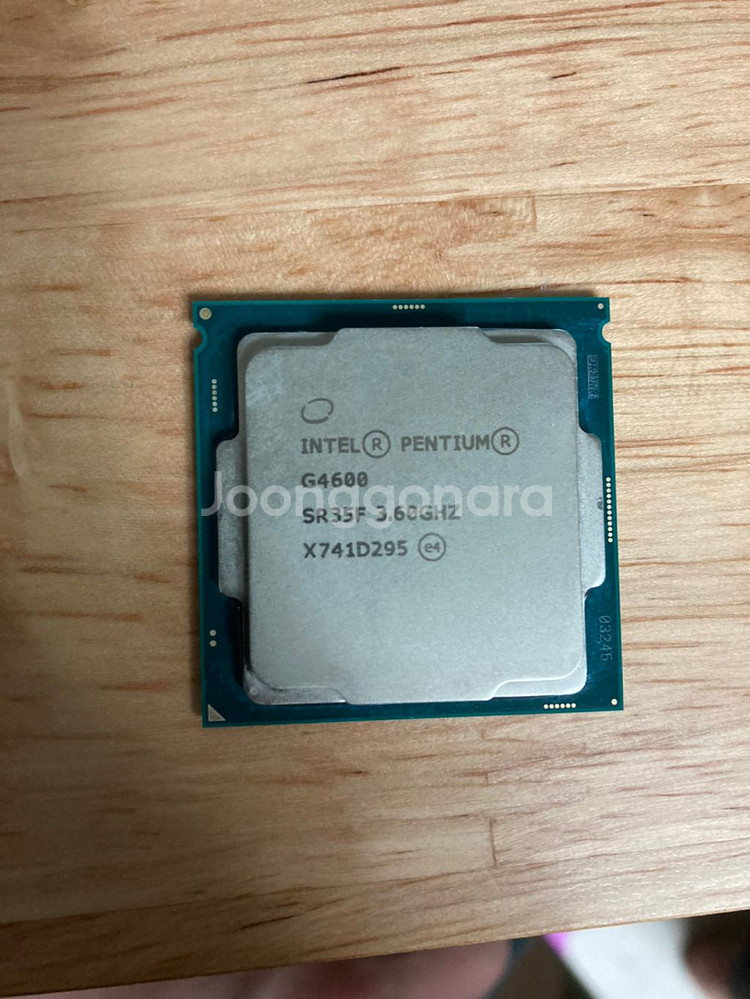 인텔 cpu g4600--0