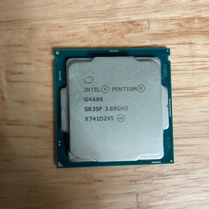 인텔 cpu g4600