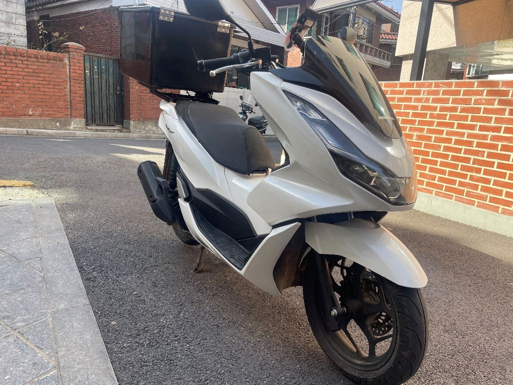 서울) 혼다 PCX125 21년 2021 ABS 흰색--7