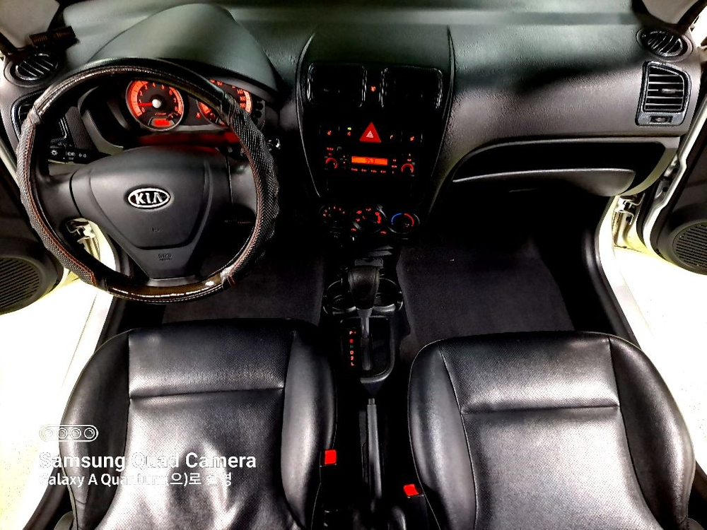 뉴모닝 은색 휘발유 오토--3