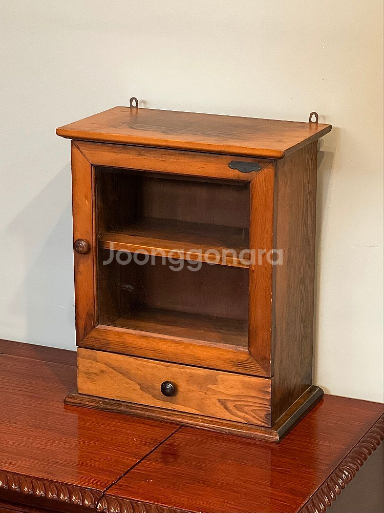빈티지우드소품장,레트로원목약장,원목수납장,미니수납장--1