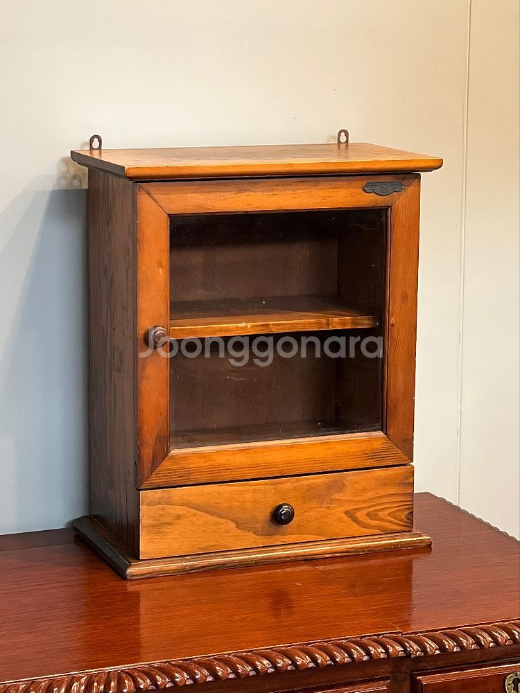빈티지우드소품장,레트로원목약장,원목수납장,미니수납장--2