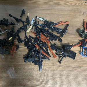 레고 밀리터리 총기들 팝니다