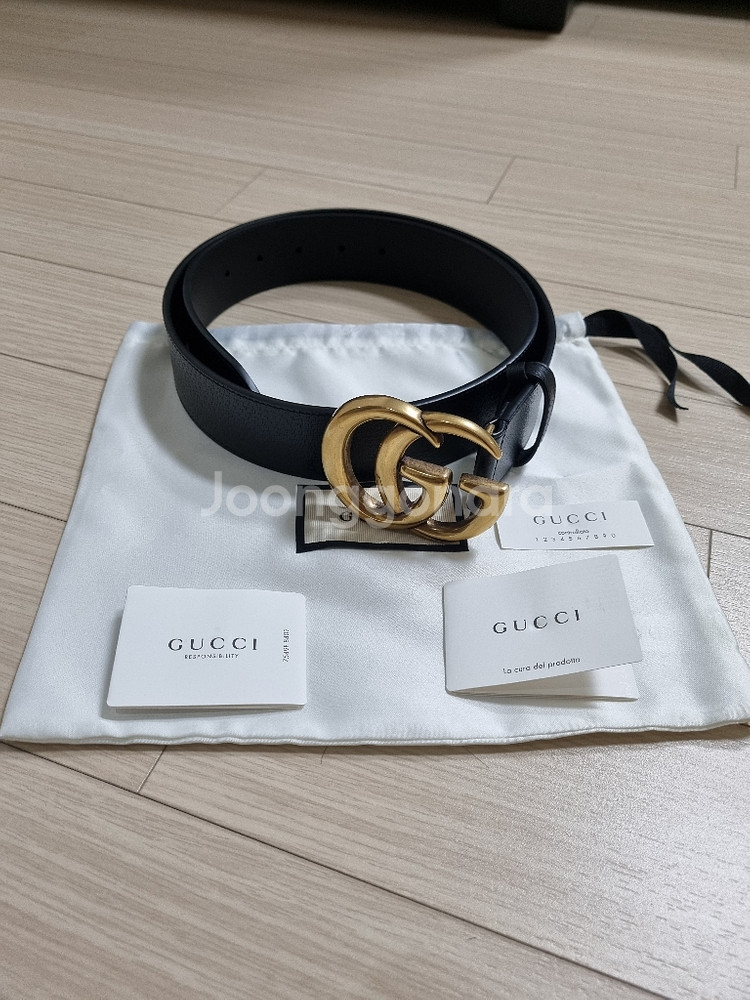 구찌마몬트벨트 4cm 90 30에 급처합니다--0