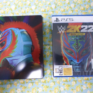 PS5 WWE2K22 디럭스 에디션(스틸북포함)팝니다!