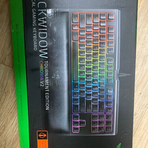 razer blackwidow croma v2 오렌지축