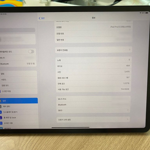 아이패드프로4세대 12.9 wifi 스그 1테라