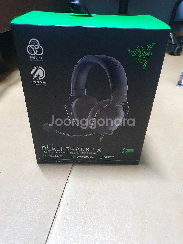 레이저블랙샤크vx 게이밍헤드셋 판매--0