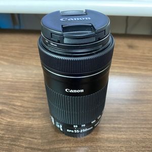 캐논 망원렌즈 55-250 헝그리망원