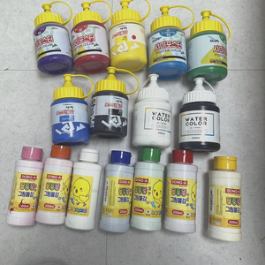 수채물감200ml+포스터물감250ml+재료부자재