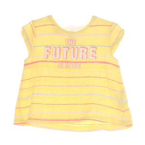 [코너마켓][6-9M][자라]ZARA 여아 핑크 포인트 옐로 키즈 티셔츠