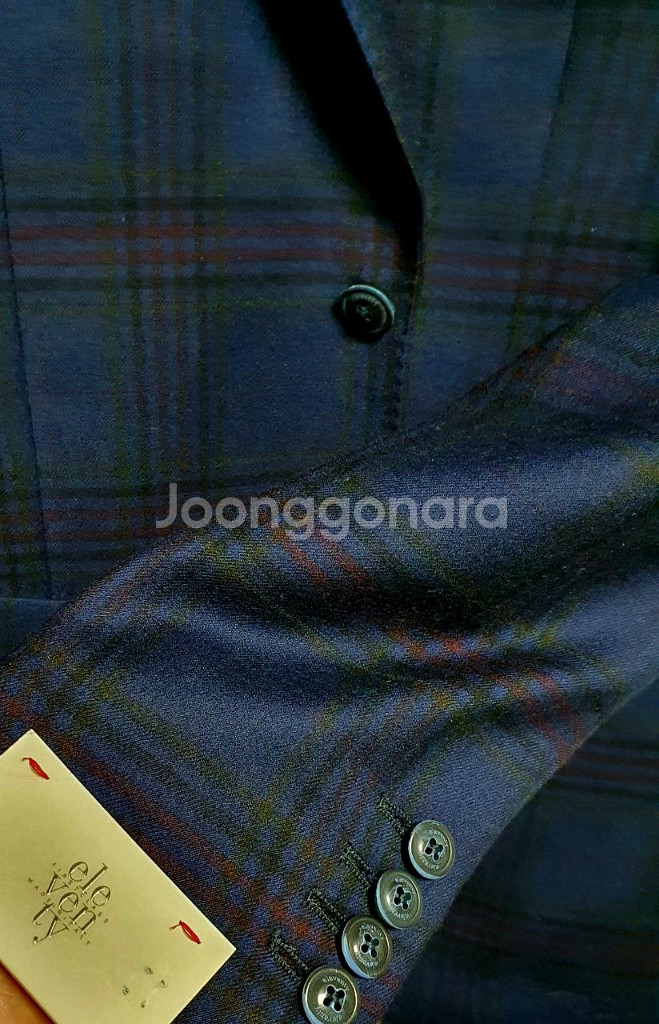 일레븐티 라나울 아비토 체크 정장 싱글 수트 21시즌--5