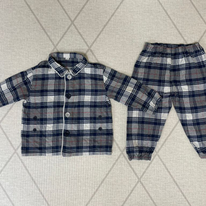 MUJI 무지 무인양품 베이비 파자마 80