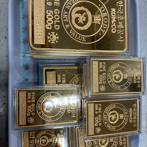 한국조폐공사 골드바 100돈(375g)