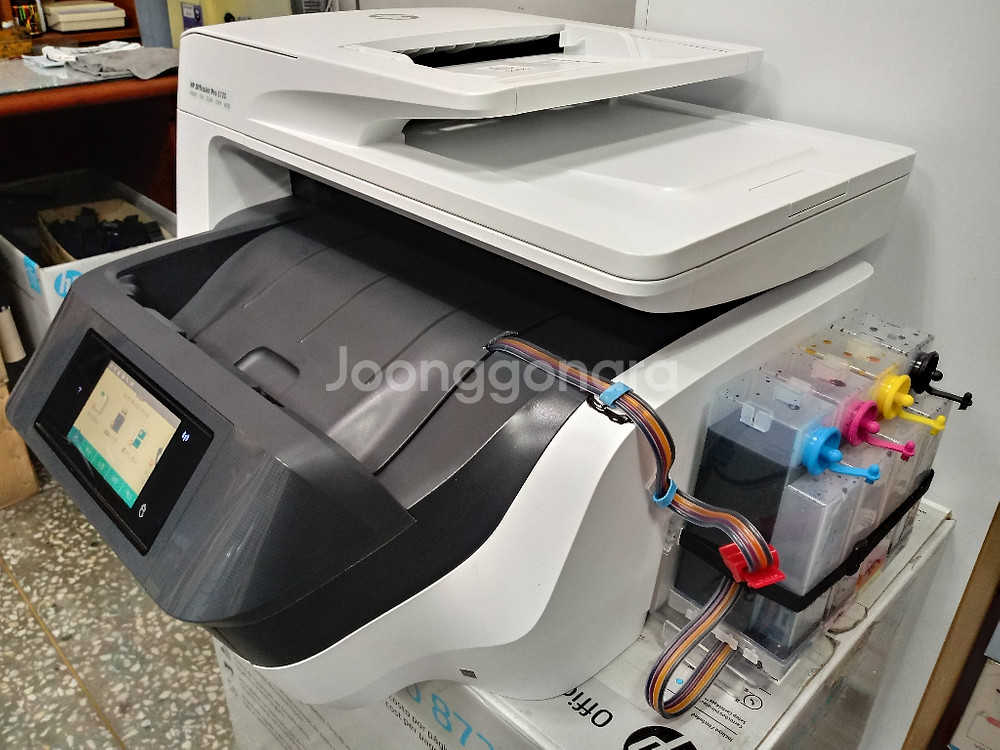 hp 8720 무한잉크 복합기 판매--2