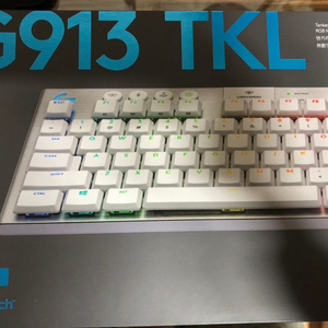 로지텍 G913 TKL 화이트