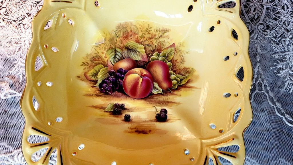 (점포정리세일)영국 앤슬리 오차드 골드 라지 투각볼--3