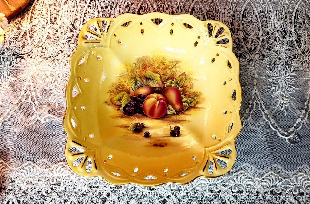 (점포정리세일)영국 앤슬리 오차드 골드 라지 투각볼--2