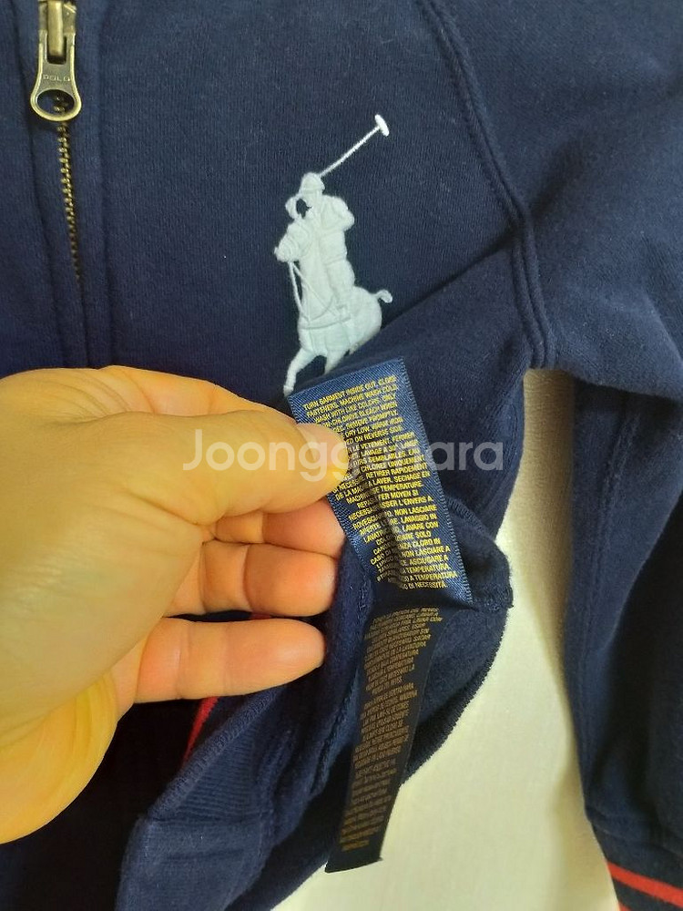 남여아동 폴로랄프로렌 빅포니 면집업 (4T)--3