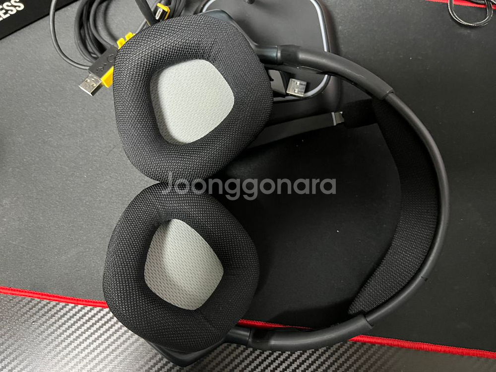 커세어 void rgb elite무선 헤드셋+앱코 거치--1
