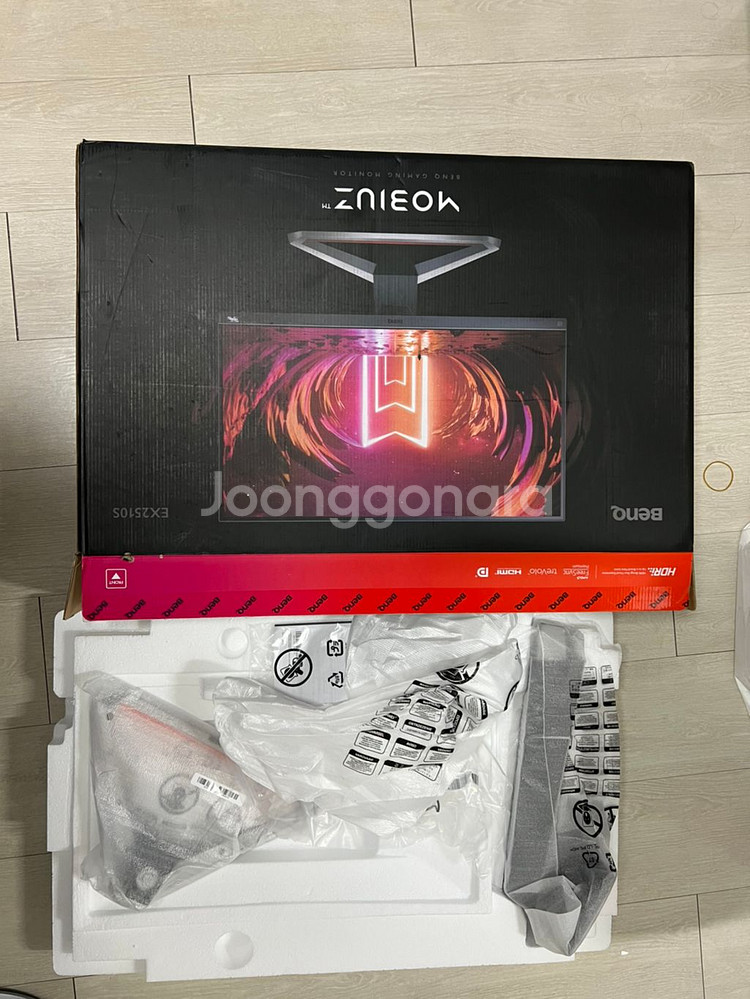 벤큐 모비우스 모니터 63cm FHD 165hz--7