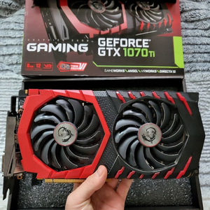 Msi gtx1070ti 트윈프로져 팝니다