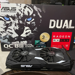 [ASUS] Asus dual 라데온 rx580 8GB