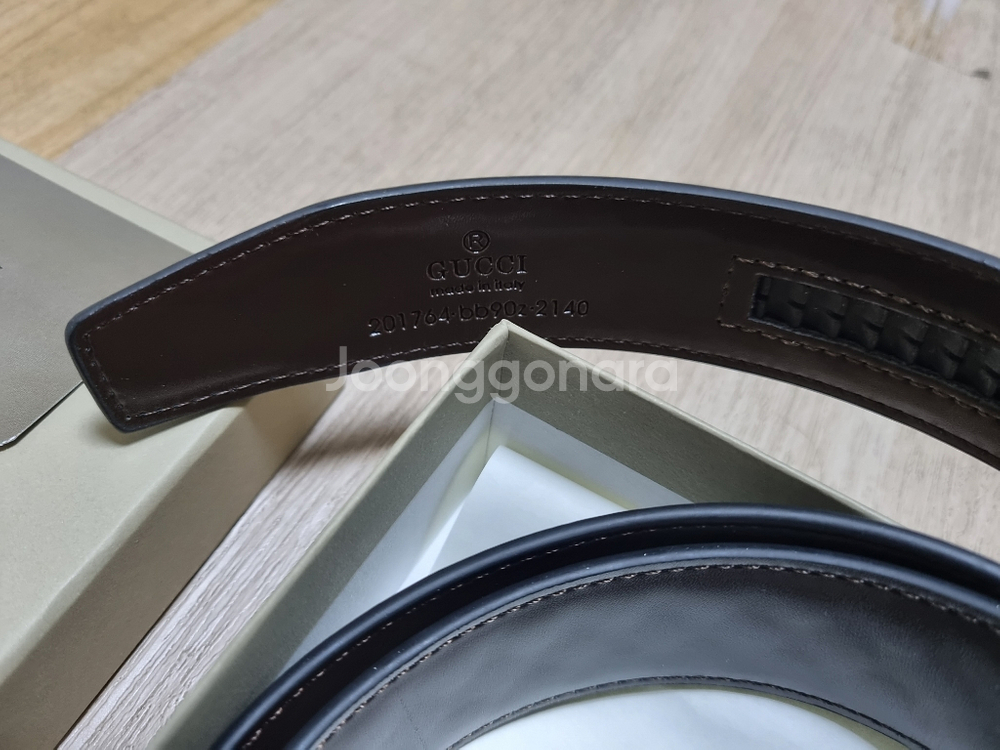 구찌벨트 오토매틱 자동벨트 팝니다 새것입니다--4