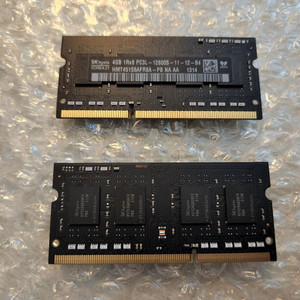 노트북용 램8GB(4GB×2) SK-hynix