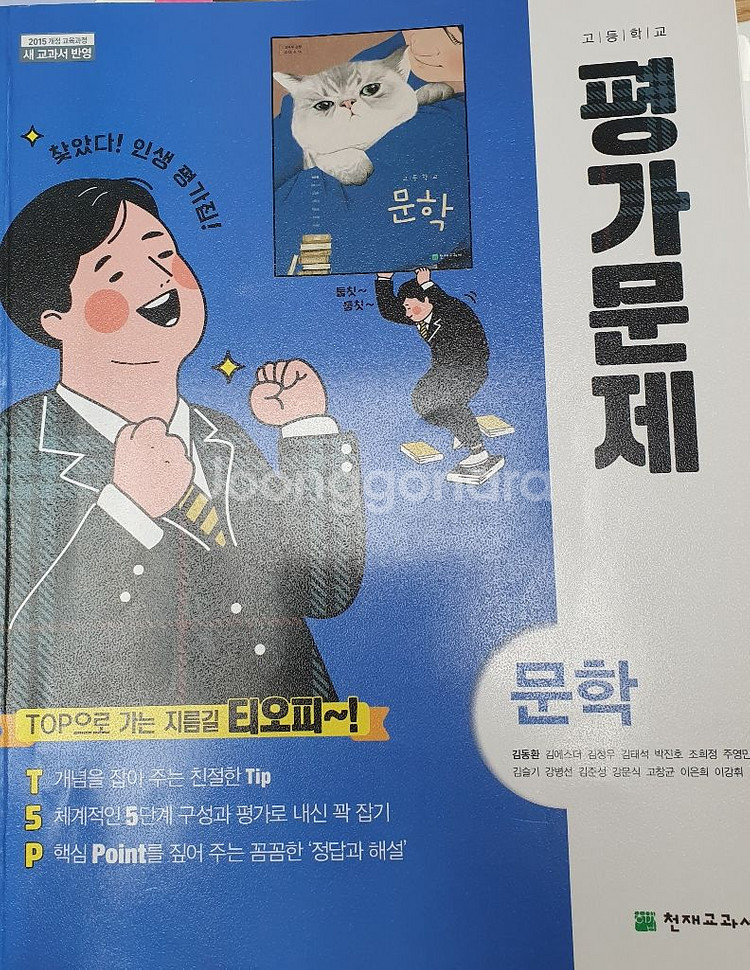 천재교과서 문학 평가문제집 판매--0