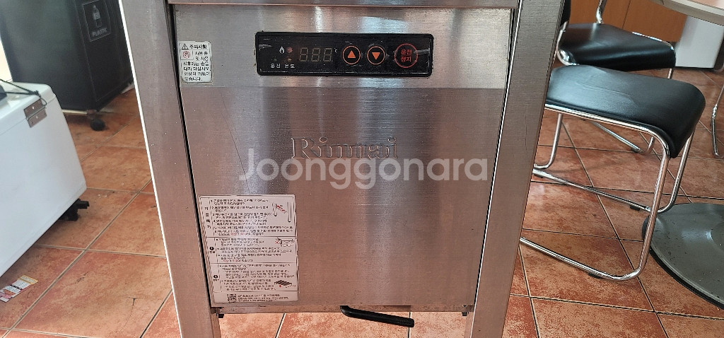 린나이전기튀김기--2