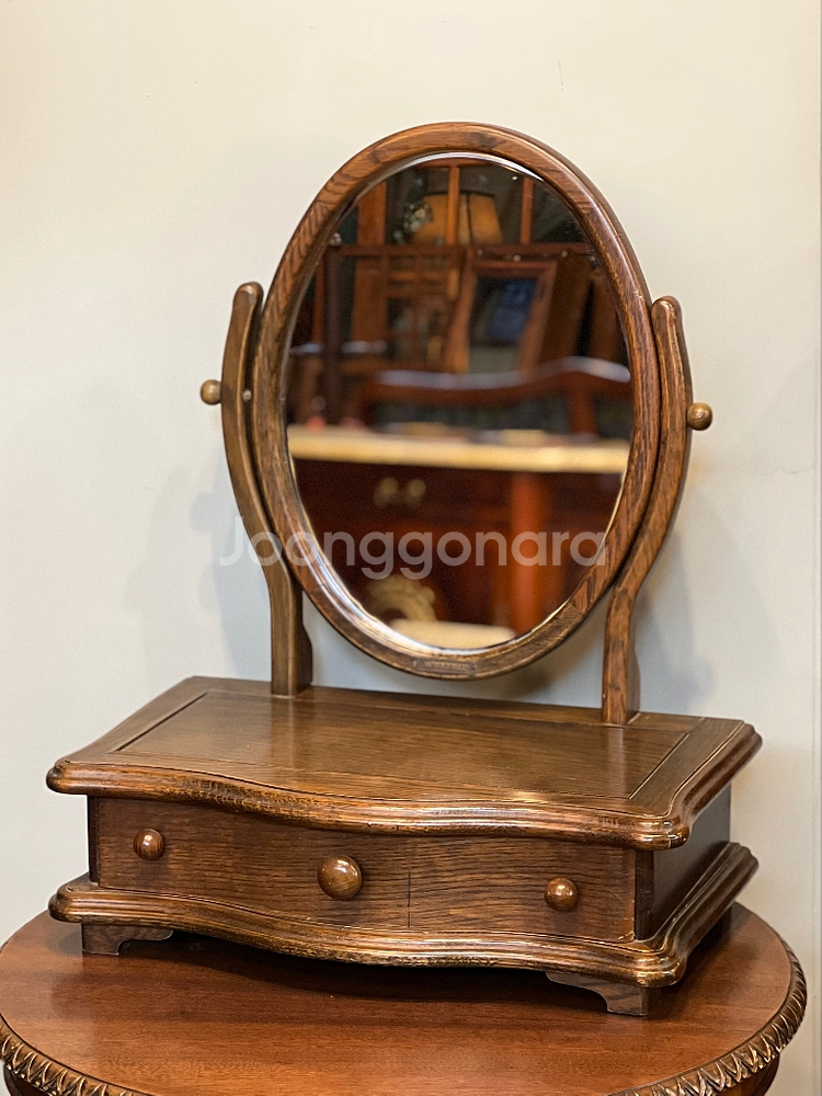 엔틱경대,원목경대,빈티지경대,레트로소품--1