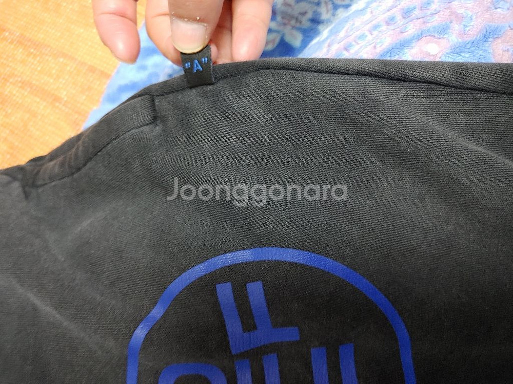 오프화이트 카라바조 파정 남성 츄리닝 남자 조거 팬츠--4