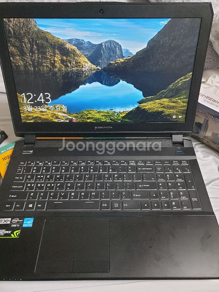 한성 게이밍 노트북 e56s 1060 6gb 팝니다--0