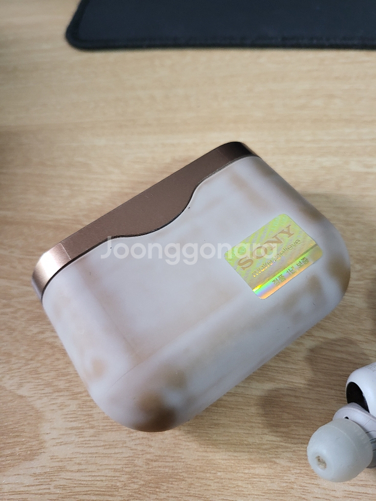 소니 WF1000 XM3 베이지색상--3
