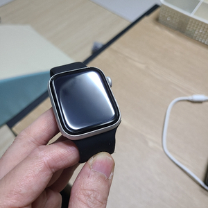 애플워치se 44mm 실버 셀룰러