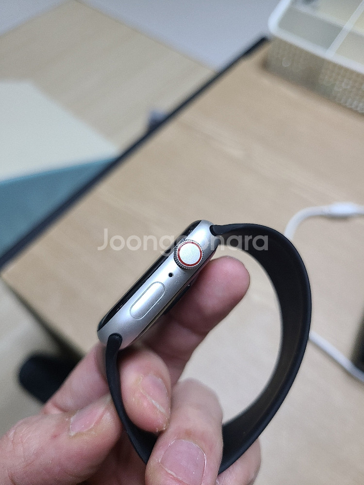 애플워치se 44mm 실버 셀룰러--2