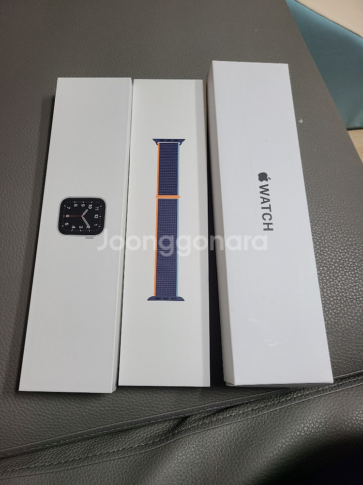 애플워치se 44mm 실버 셀룰러--5