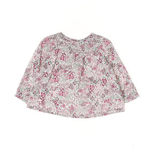 [코너마켓][6-12M][베이비갭]babyGap 여아 로즈 컬러 키즈 티셔츠