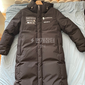 데상트 2022 롱패딩 L 2021