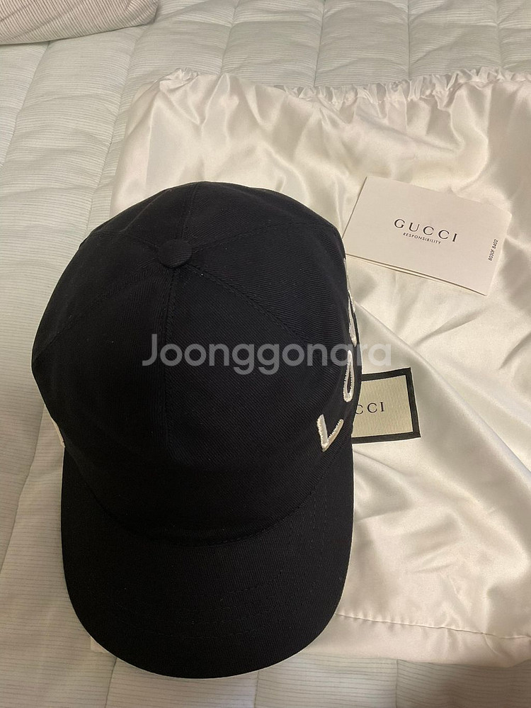 구찌(GUCCI) 러브 모자 볼캡 M 새상품 팝니다--0
