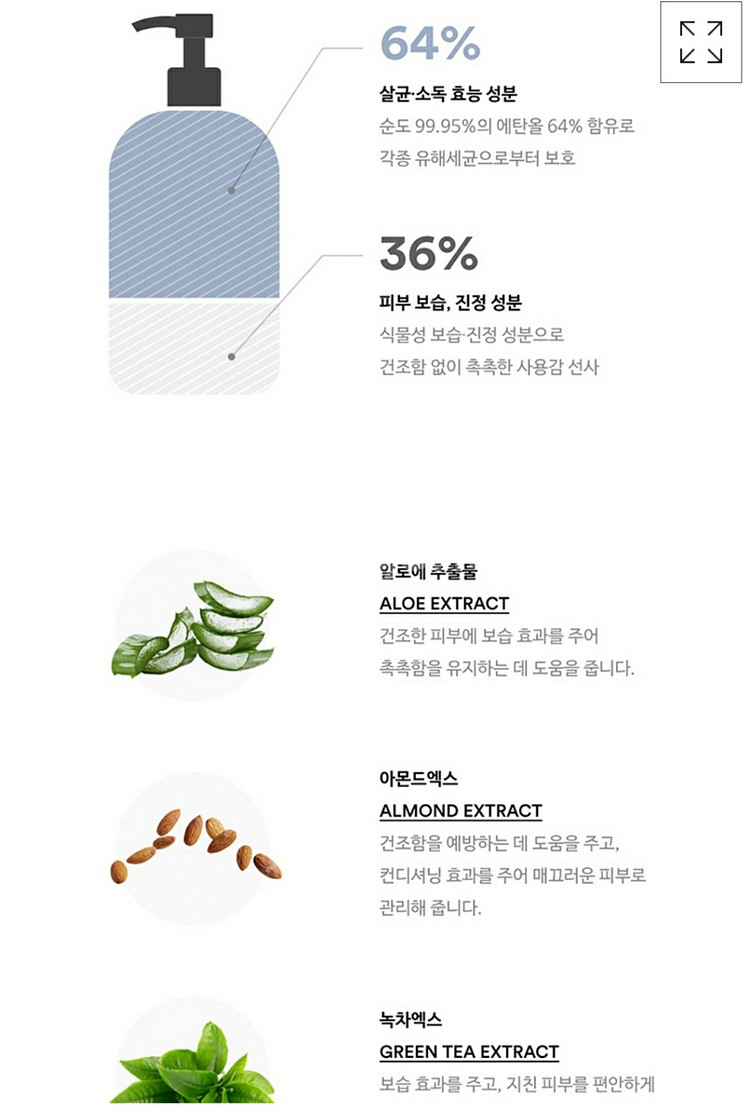 에티카 손소독제(480ml)--8