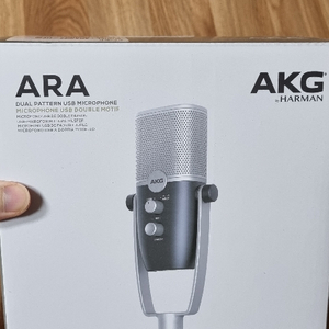 AKG BY 하만 아라 듀얼패턴 마이크로폰 미개봉판매