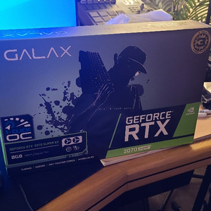 겔럭시 RTX 2070super ex 풀박스 민트급 팝