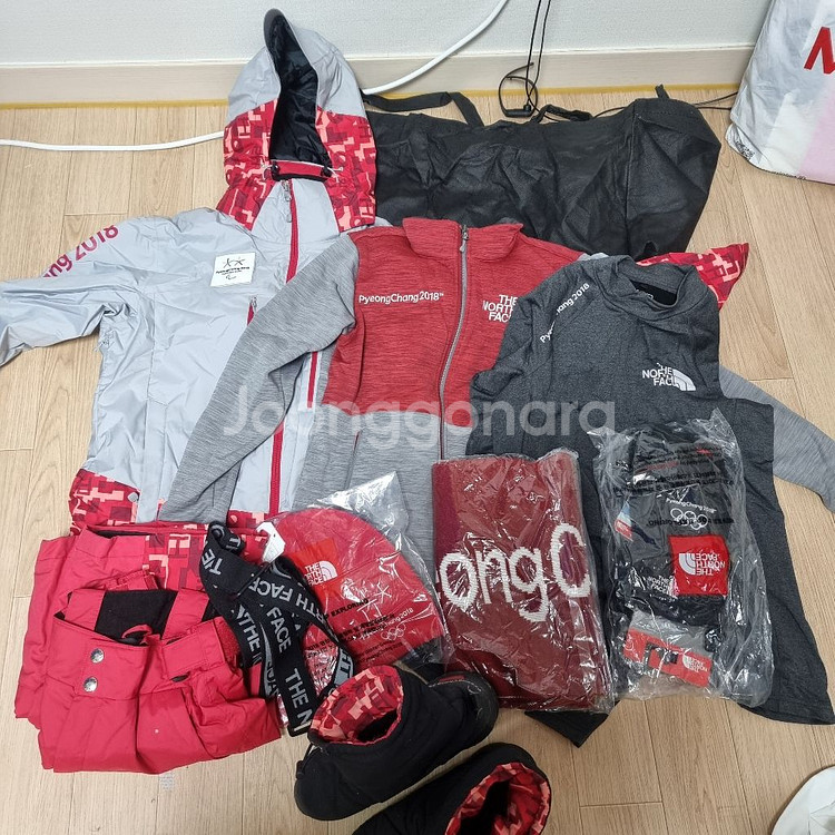 여성 평창 스키복 일괄--0