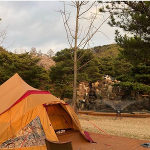 캠핑 텐트 장박 솔베이 면텐트 할슈타트