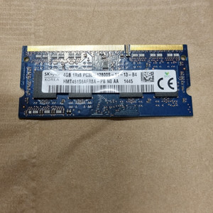 노트북 RAM 4G PC3L-12800S