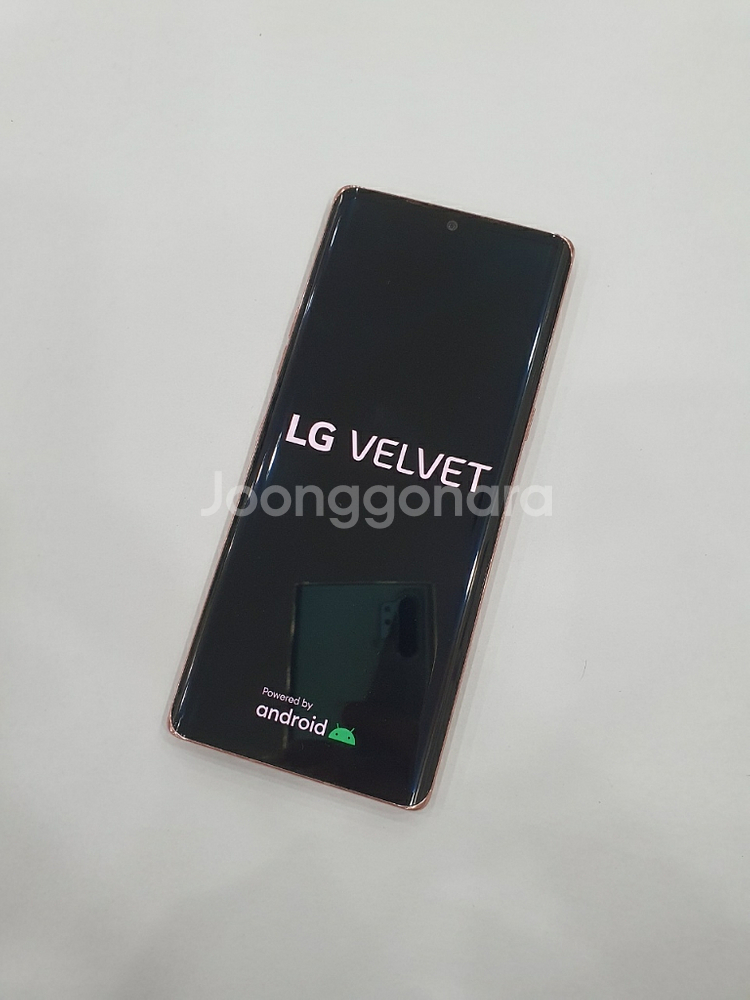 LG 벨벳 128G 일루이선셋 판매 합니다.--0