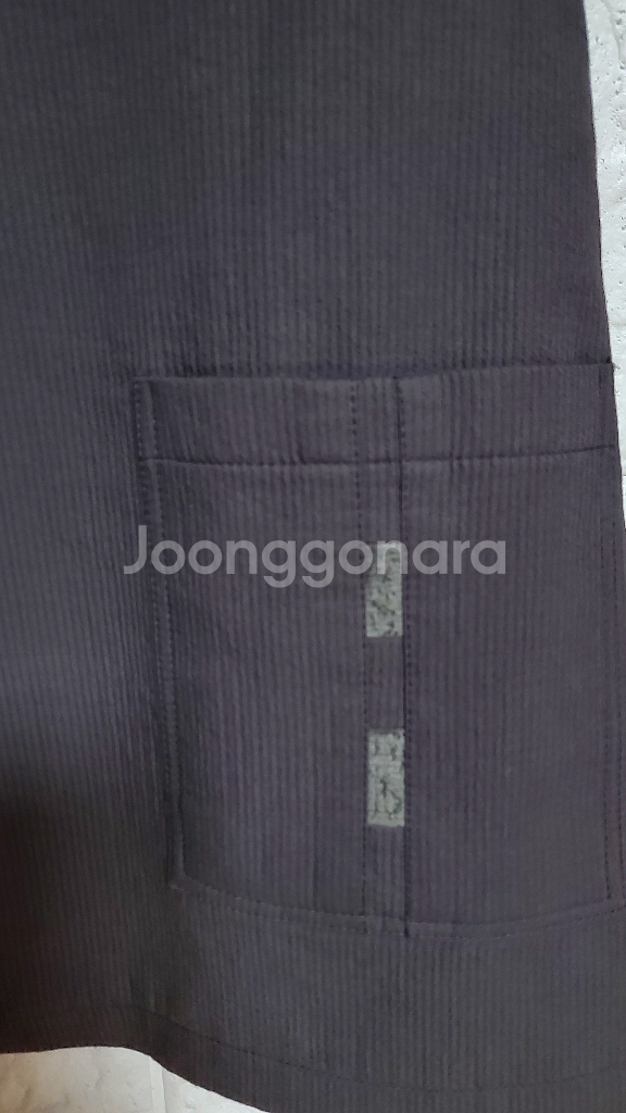 천연염색*생활한복조끼*100~105 반품60 새상품--4
