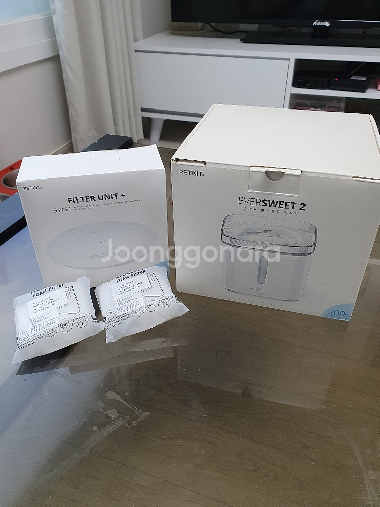 펫킷 신형정수기+필터1박스--0